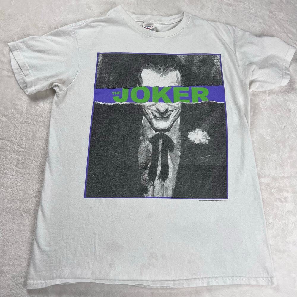 DC Comics Joker Graphic T-shirt Size Small Delta Pro Weight Batman